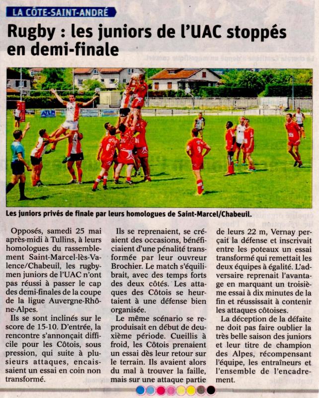 Paru dauphine libere du 29 05 2019