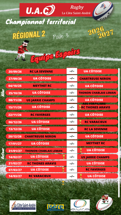 2 la reserve resultats 2026 2027