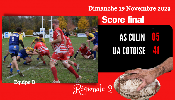 As culin vs uac senior b du 19 11 23