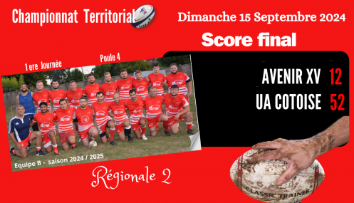 Equipe b du 15 09 2024