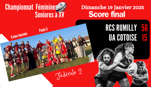 Feminines seniores du 19 janvier 2025