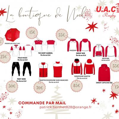 La boutique de noel 2022 uac