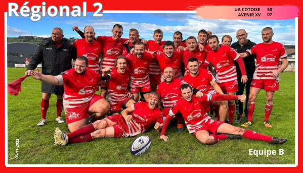 Le 05112023 equipe b uac vs avenir xv