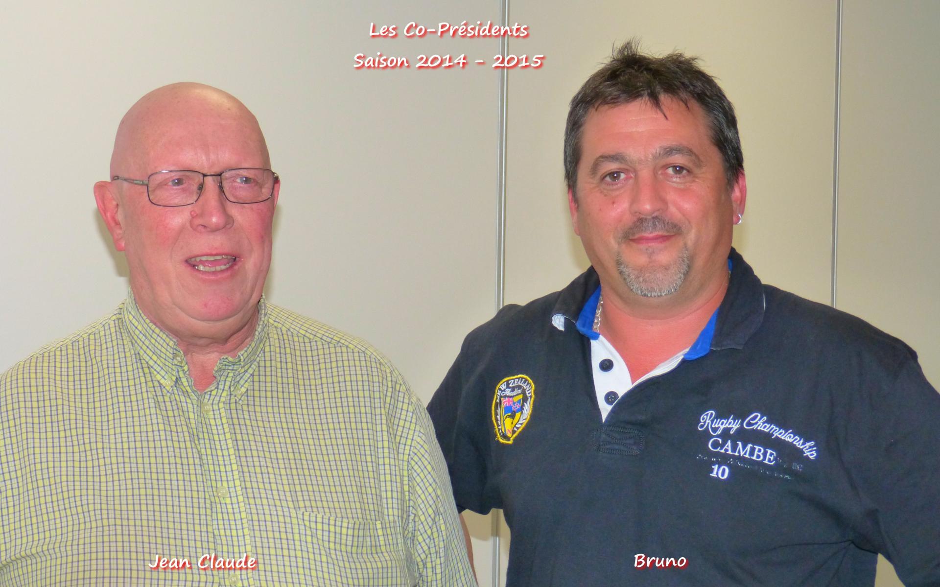 Les co presidents 2014 2015