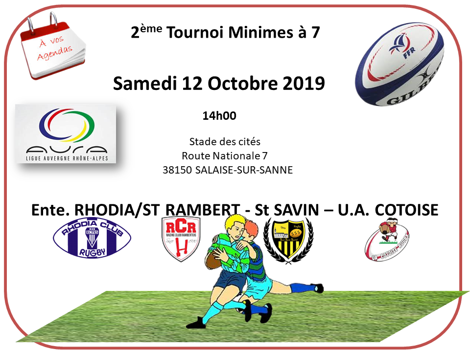 Minimes samedi 12 octobre 14h00