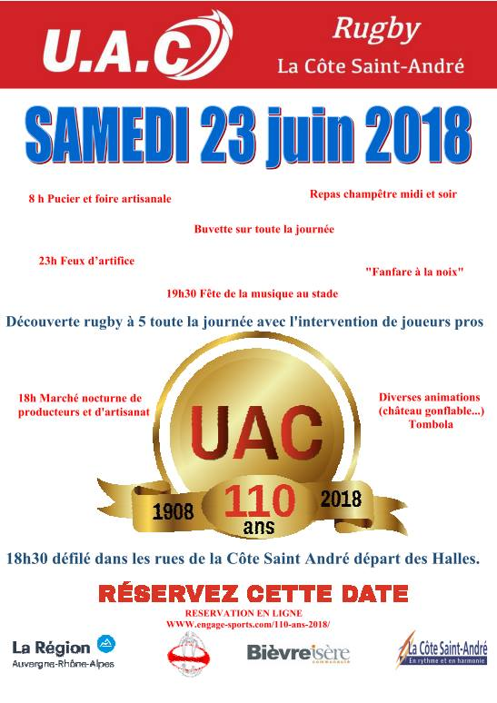 Panneau 110 ans du 24 05 2018