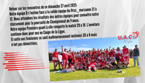 Resultats du 27 avril 2025