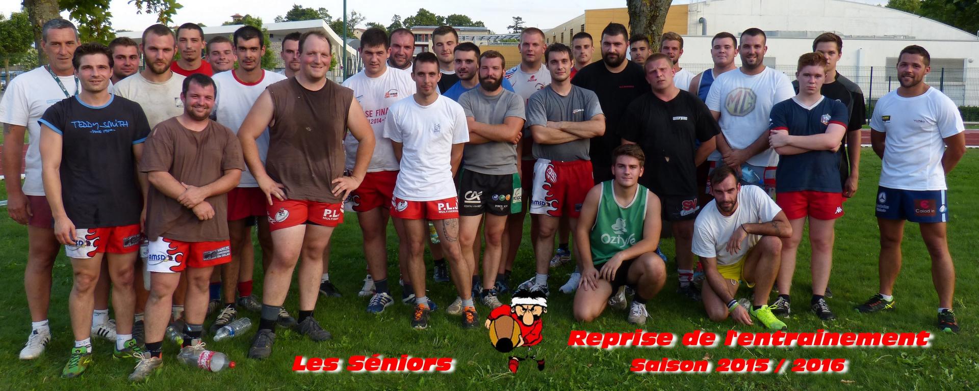 Seniors reprise entrainement